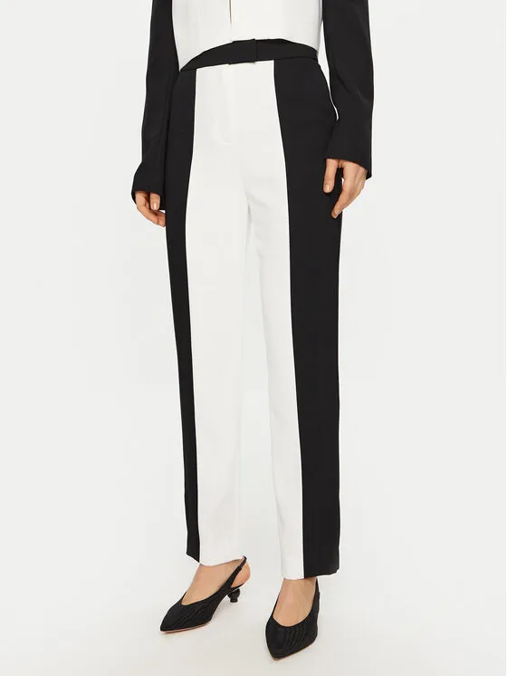 Παντελόνι υφασμάτινο · Λευκό · Slim Fit