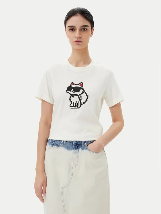T-Shirt · Εκρού