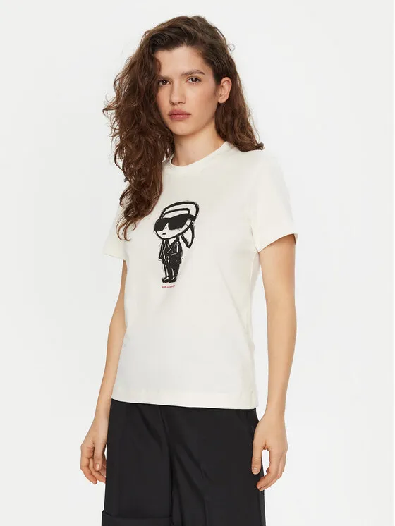 T-Shirt · Εκρού