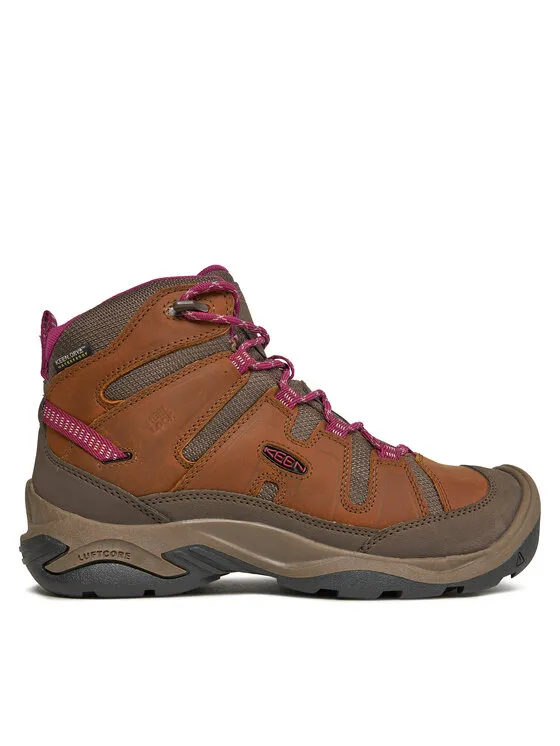 Keen Παπούτσια πεζοπορίας · Circadia Mid Wp 1026765-10 · Καφέ