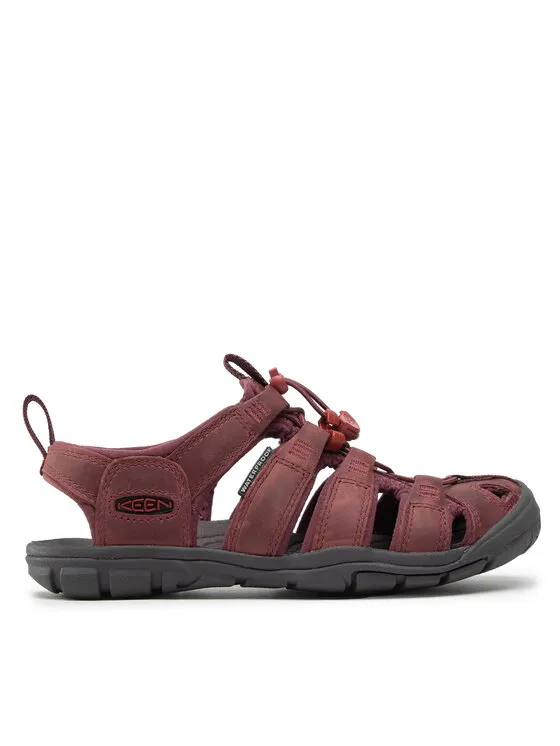 Keen Σανδάλια · Clearwater Cnx Lleather 1025088  · Μπορντό
