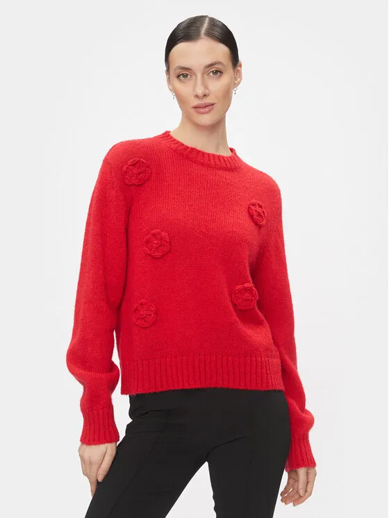 Kontatto Πουλόβερ · Κόκκινο · Regular Fit