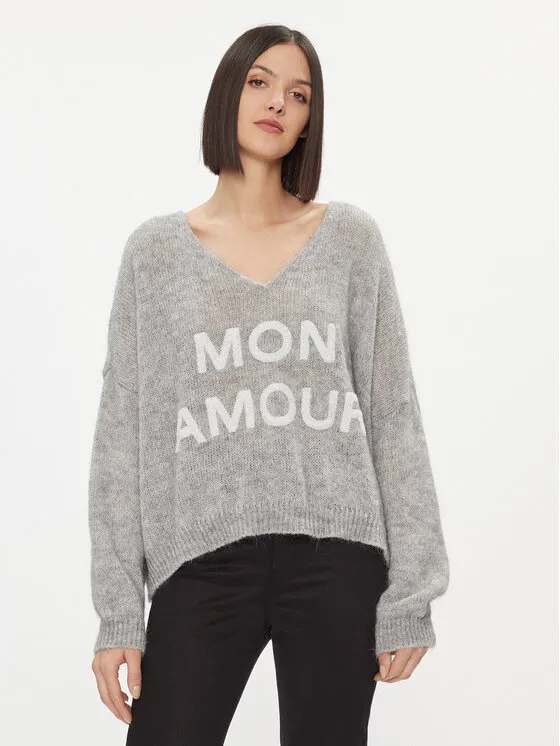 Kontatto Πουλόβερ · Γκρι · Oversize