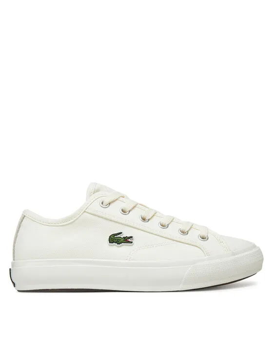 Lacoste Πάνινα παπούτσια · Λευκό