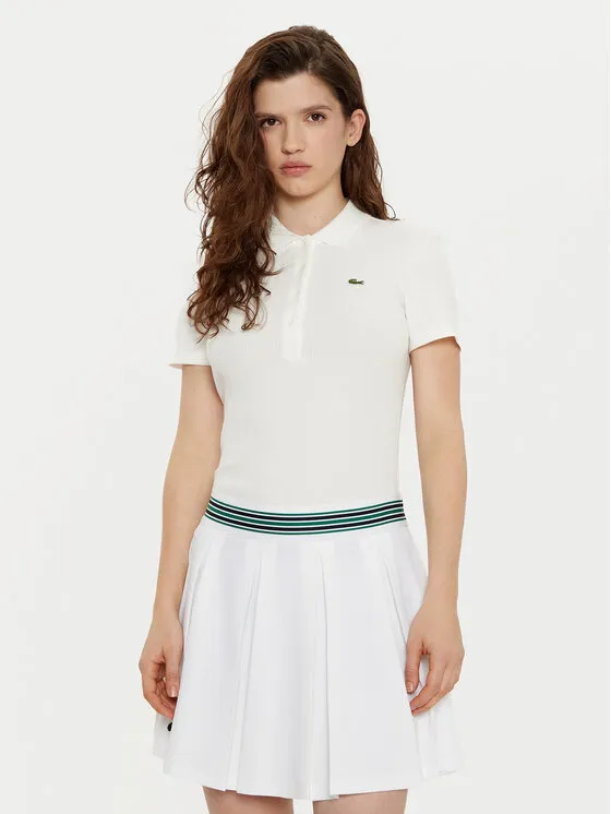 Lacoste Polo · Εκρού