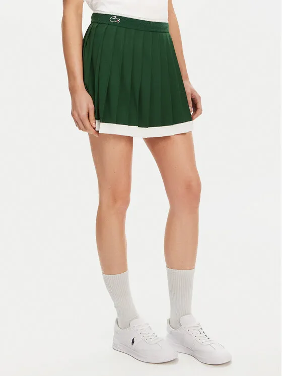 Lacoste Φούστα τένις · Πράσινο