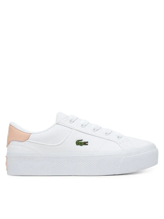 Lacoste Πάνινα παπούτσια · Λευκό
