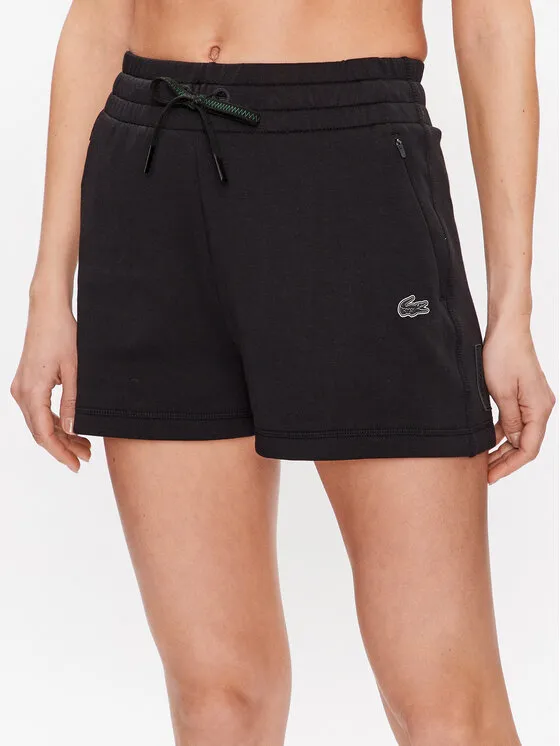 Lacoste Αθλητικό σορτς · Μαύρο