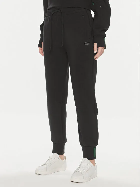 Lacoste Παντελόνι φόρμας · Μαύρο · Regular Fit