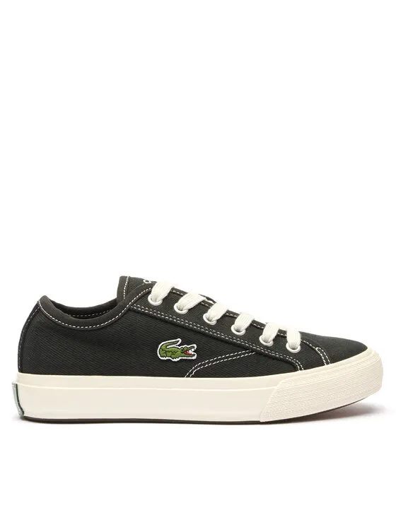 Lacoste Πάνινα παπούτσια · Μαύρο
