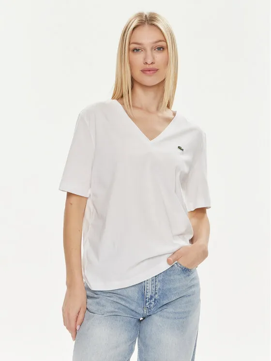 Lacoste T-Shirt · Λευκό