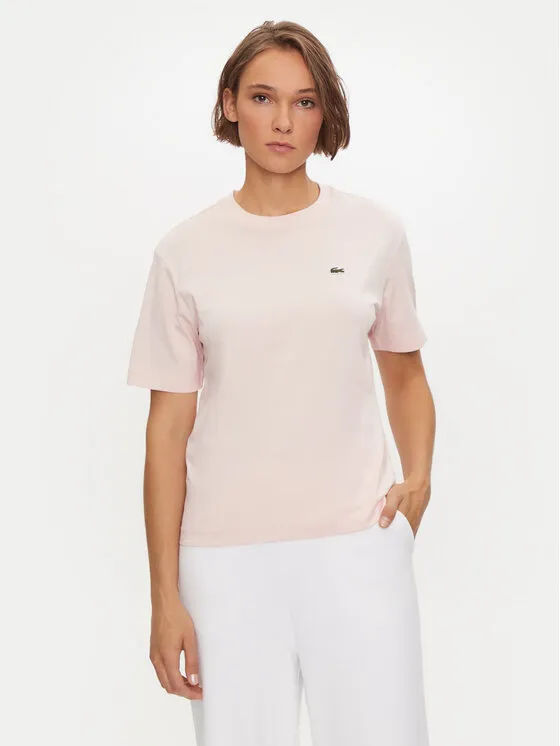 Lacoste T-Shirt · Ροζ
