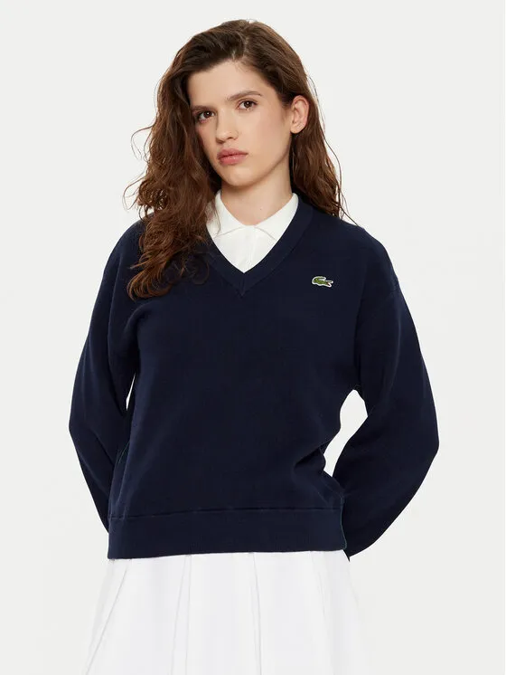 Lacoste Πουλόβερ · Σκούρο μπλε · Regular Fit