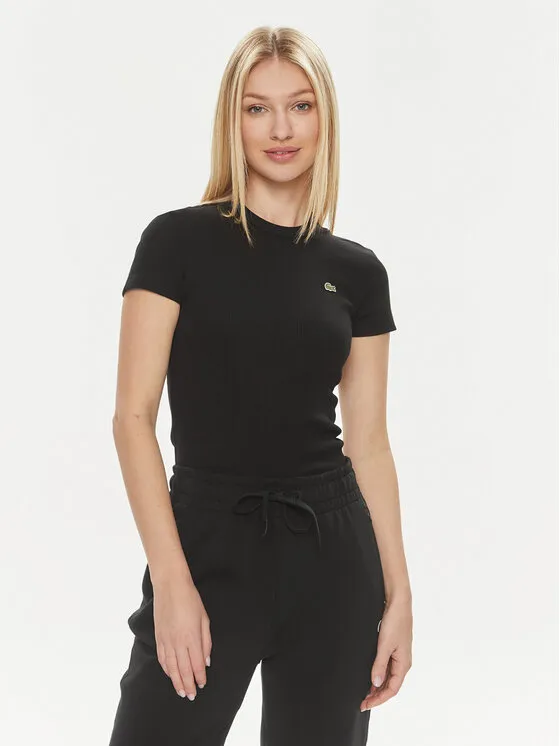 Lacoste T-Shirt · Μαύρο