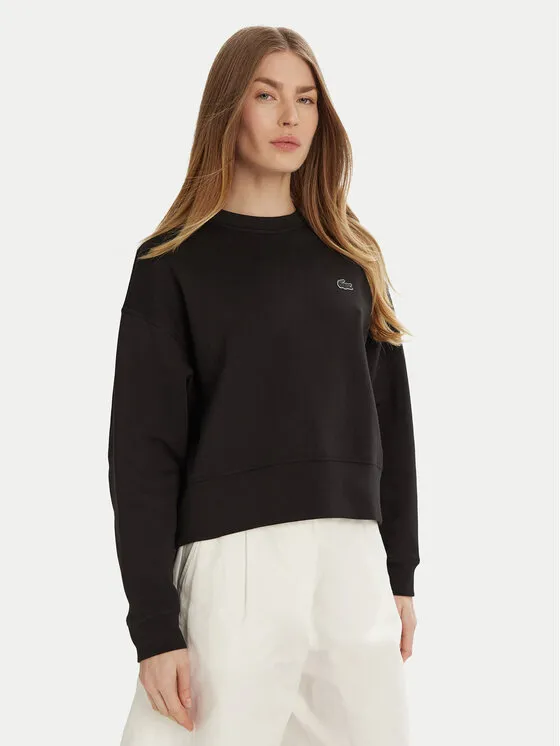 Lacoste Μπλούζα · Μαύρο · Oversize