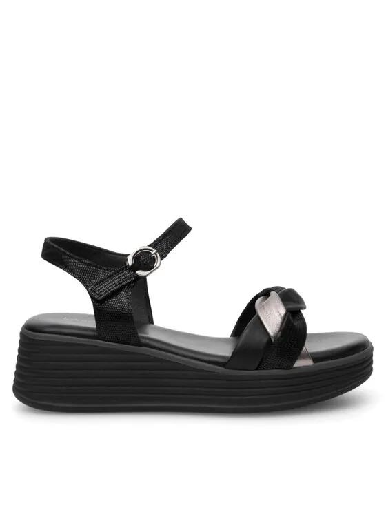 Σανδάλια · Μαύρο · 5 cm
