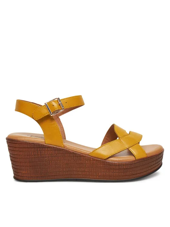 Σανδάλια · Κίτρινο · 7 cm