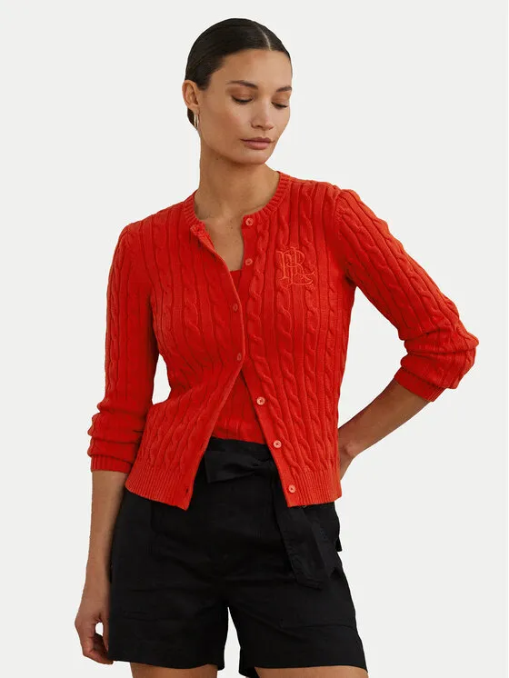 Ζακέτα · Κόκκινο · Slim Fit