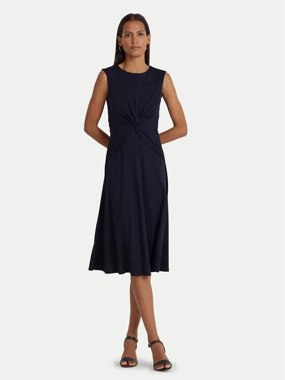 LAUREN RALPH LAUREN Φόρεμα καθημερινό · Σκούρο μπλε · Midi