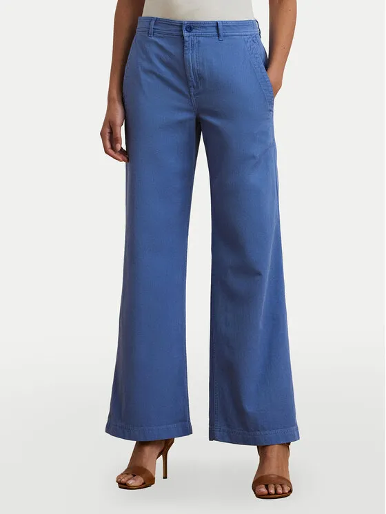 LAUREN RALPH LAUREN Παντελόνι υφασμάτινο · Μπλε · Regular Fit