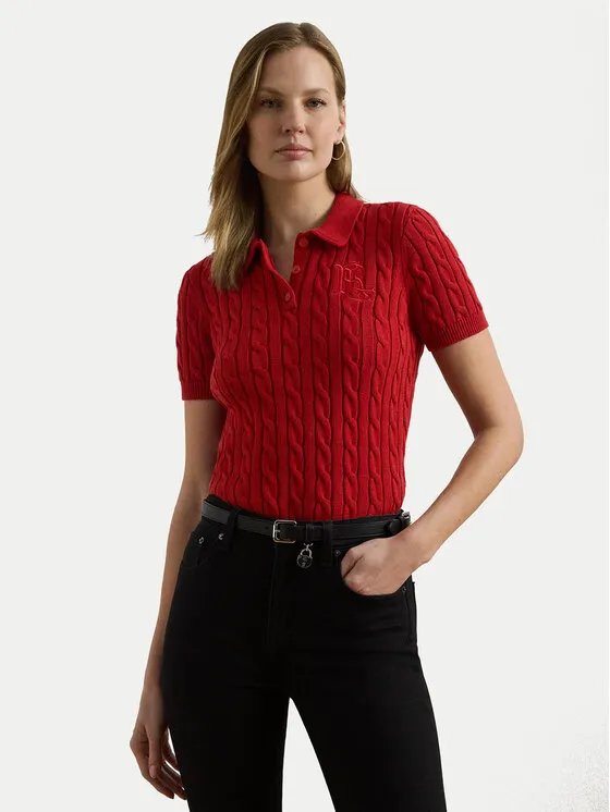 Πουλόβερ · Κόκκινο · Slim Fit
