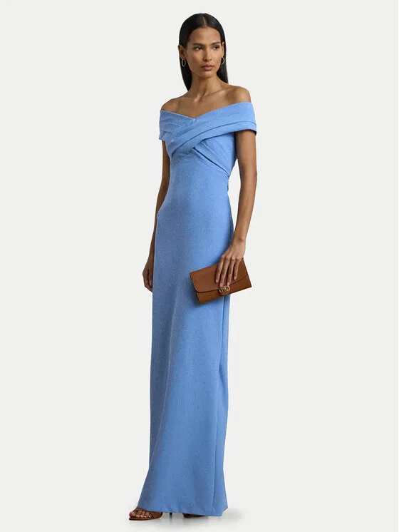 Φόρεμα βραδινό · Μπλε · Maxi