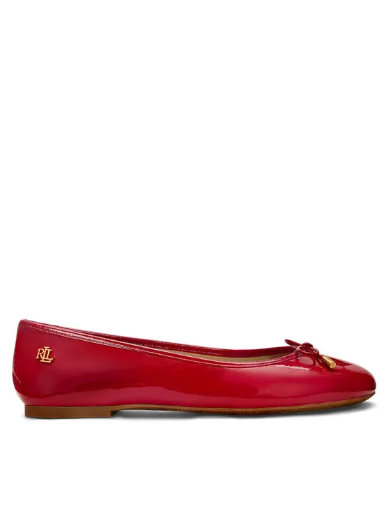 LAUREN RALPH LAUREN Μπαλαρίνες · Κόκκινο
