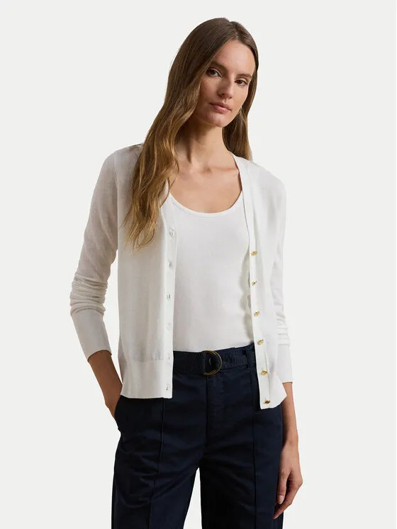 Ζακέτα · Λευκό · Slim Fit