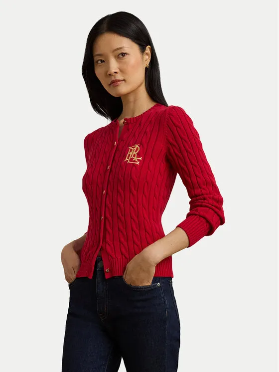 LAUREN RALPH LAUREN Ζακέτα · Κόκκινο · Regular Fit