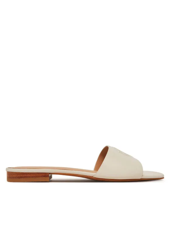 LAUREN RALPH LAUREN Παντόφλες · Λευκό