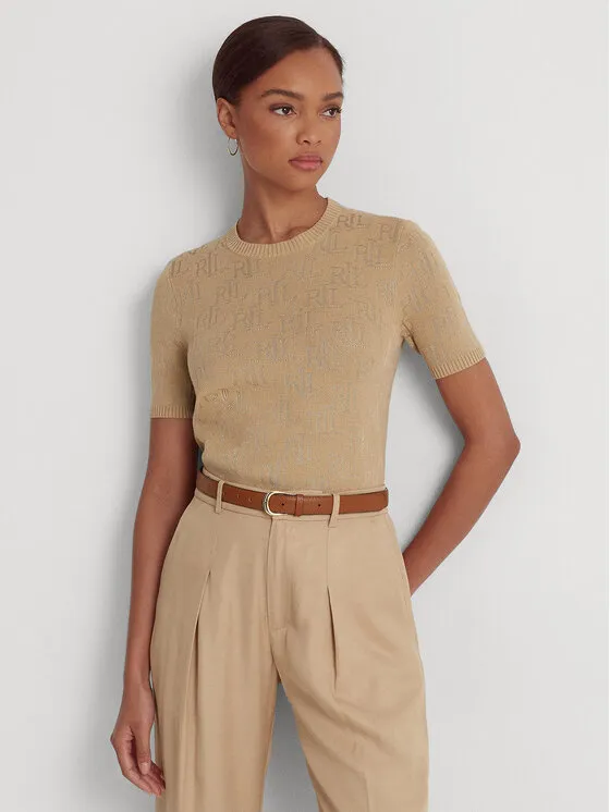 LAUREN RALPH LAUREN Πουλόβερ · Μπεζ · Regular Fit