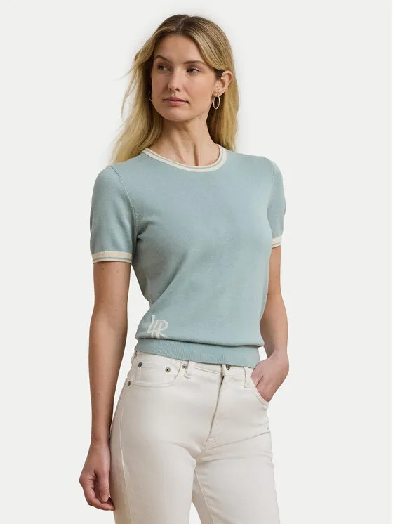 Πουλόβερ · Γαλάζιο · Relaxed Fit