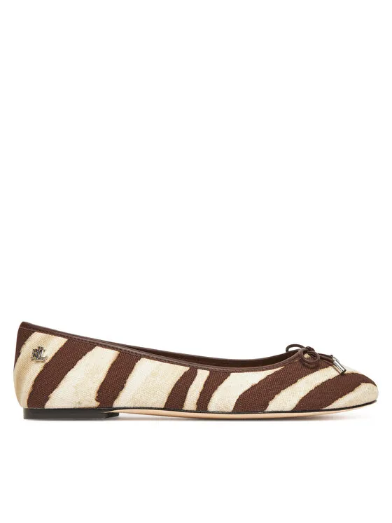 LAUREN RALPH LAUREN Μπαλαρίνες · Καφέ