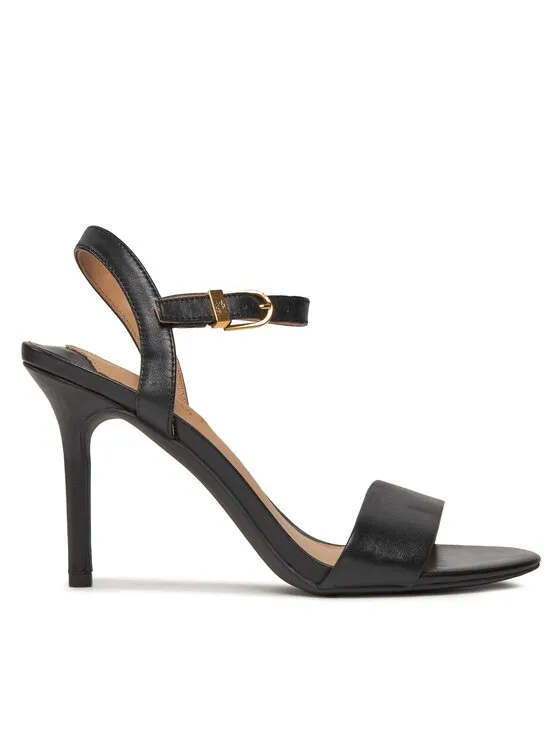 LAUREN RALPH LAUREN Σανδάλια · Μαύρο · 10 cm
