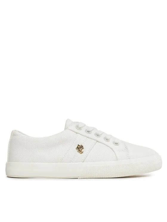 LAUREN RALPH LAUREN Πάνινα παπούτσια · Λευκό