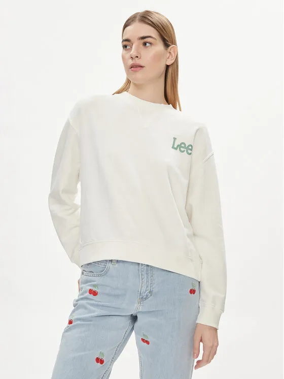 Lee Μπλούζα · Εκρού · Relaxed Fit