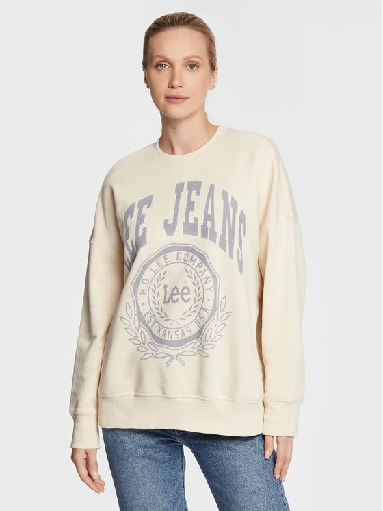 Lee Μπλούζα · Μπεζ · Oversize