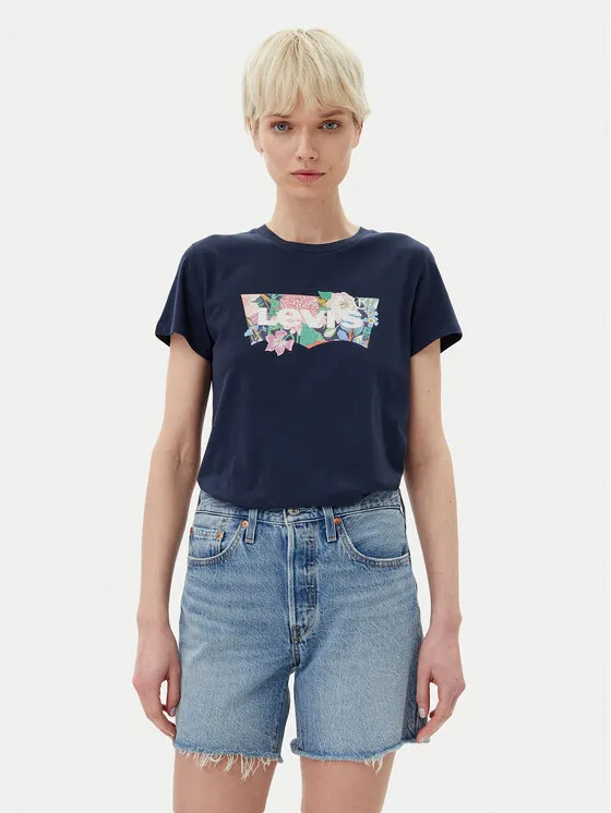 T-Shirt · Σκούρο μπλε