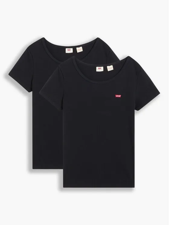 Σετ 2 T-Shirts · Μαύρο