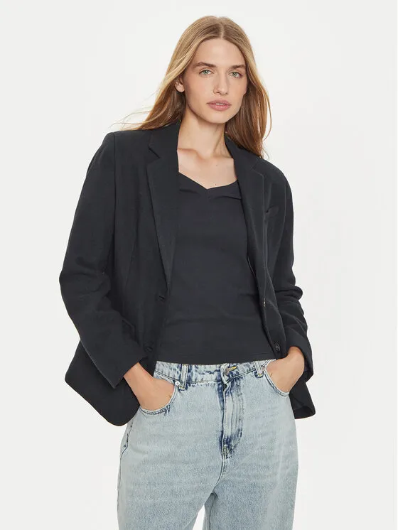 Σακάκι · Μαύρο · Regular Fit