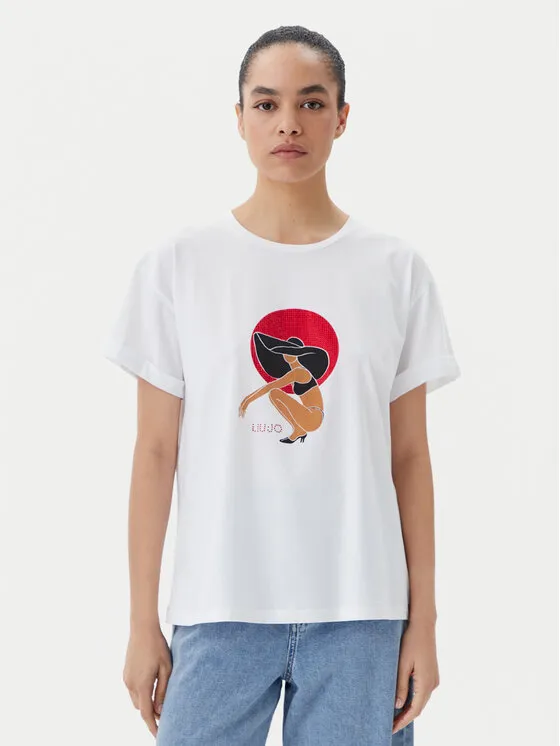 Liu Jo Beachwear T-Shirt · Λευκό