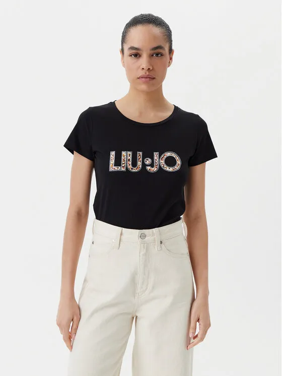 Liu Jo Beachwear T-Shirt · Μαύρο