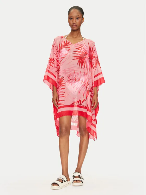 Liu Jo Beachwear Πόντσο · Ροζ