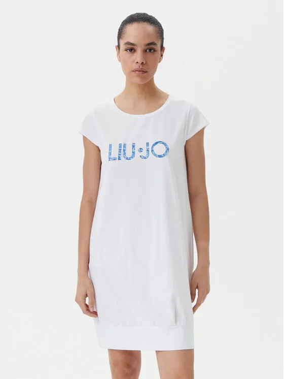 Liu Jo Beachwear Φόρεμα καθημερινό · Λευκό · Mini