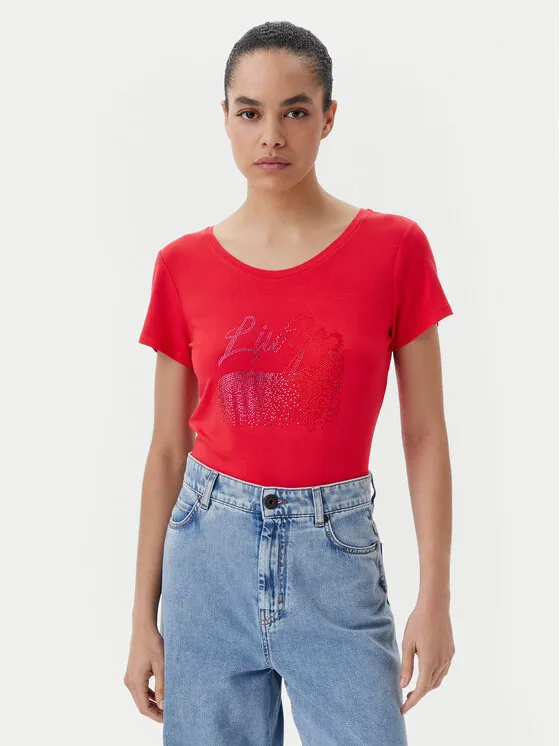 Liu Jo Beachwear T-Shirt · Κόκκινο