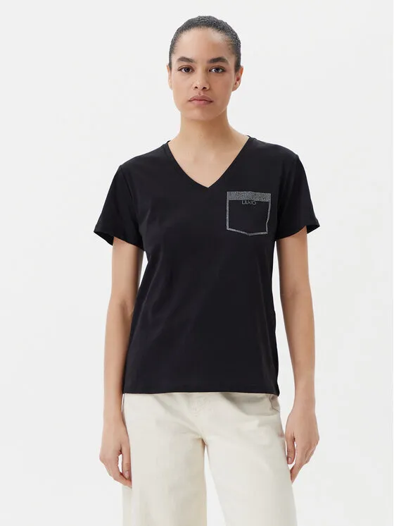 Liu Jo Beachwear T-Shirt · Μαύρο