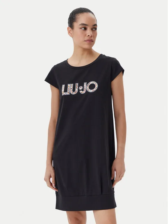 Liu Jo Beachwear Φόρεμα καθημερινό · Μαύρο · Mini