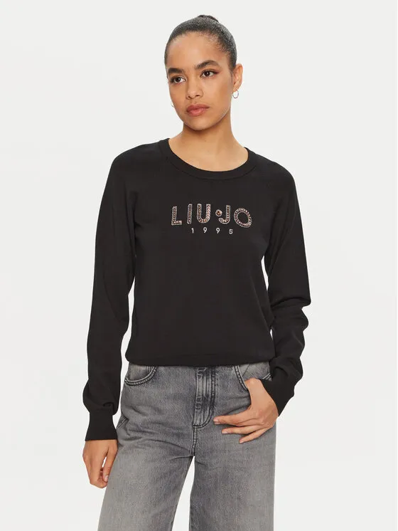 Liu Jo Sport Πουλόβερ · Μαύρο · Regular Fit