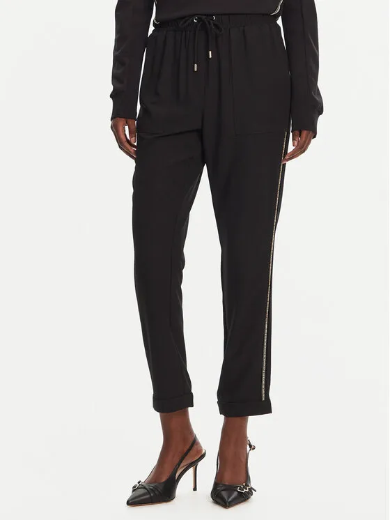 Liu Jo Sport Παντελόνι υφασμάτινο · Μαύρο · Regular Fit