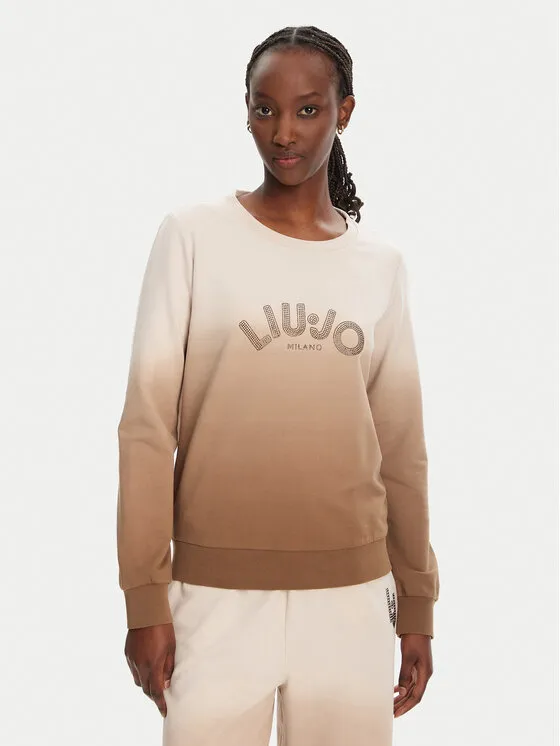 Liu Jo Sport Μπλούζα · Μπεζ · Regular Fit